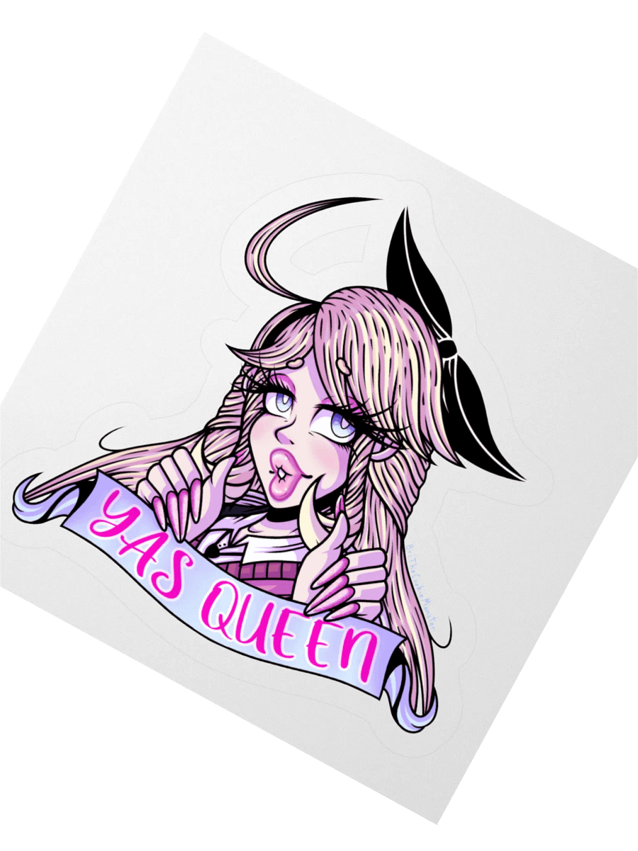 “YAS QUEEN” Weeby Sticker product image (2)