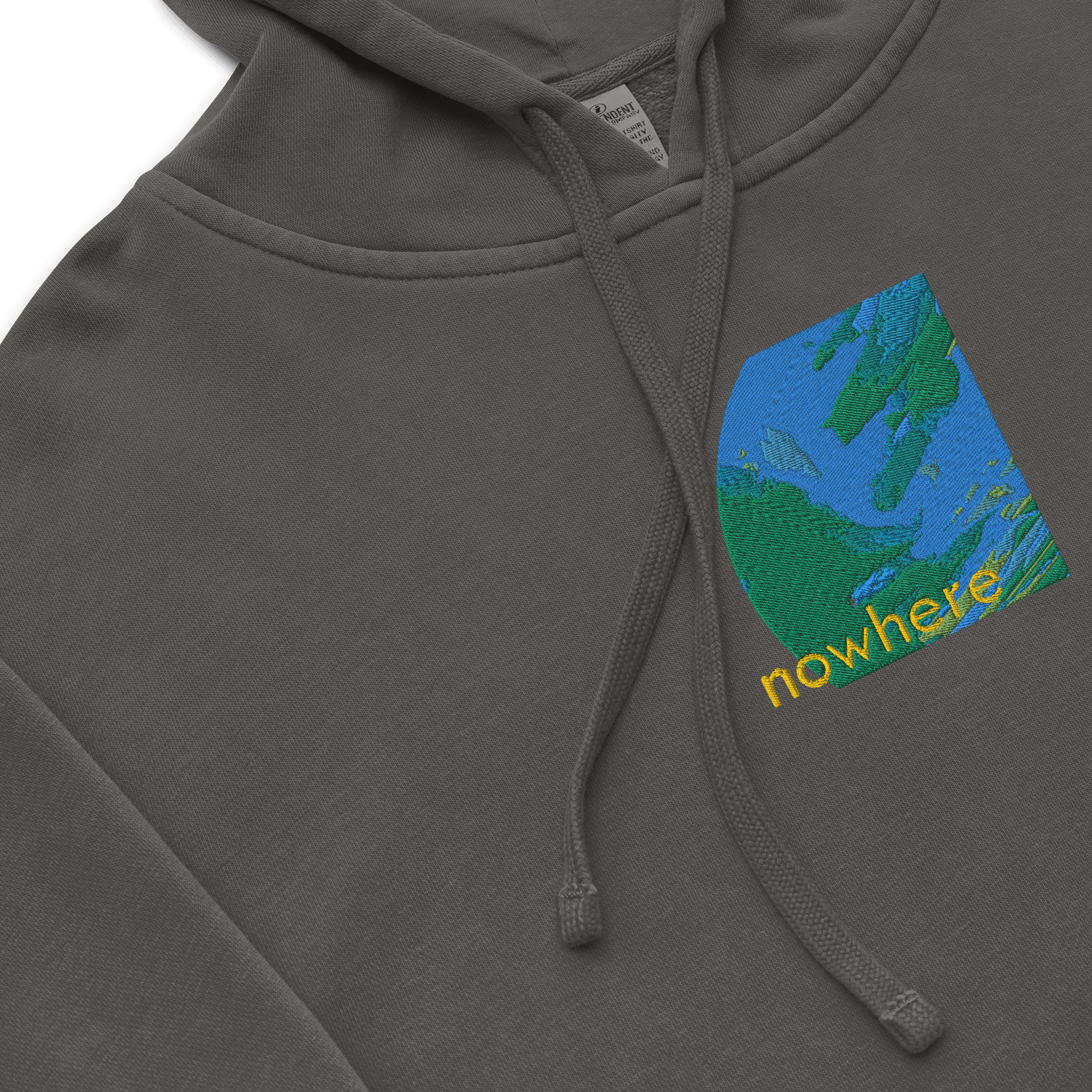 NOWHEREPIGMENTHOODIE product image (1)