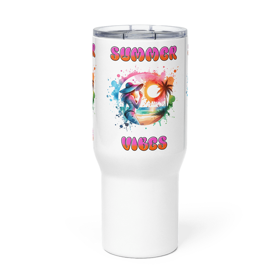Tropical Summer Vibes Travel Mug product image (3)