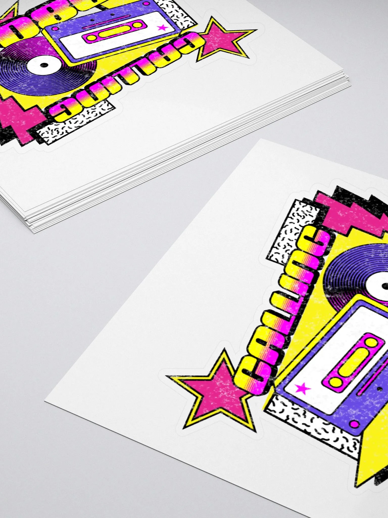 Calling 1980s Sticker product image (12)