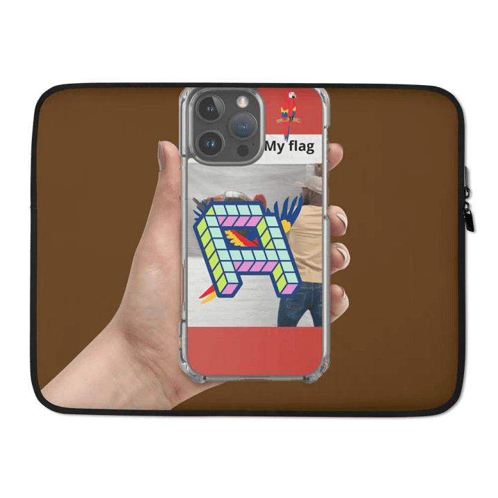 Parrot Paradise Laptop Sleeve product image (2)