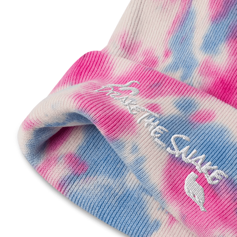 Snakey Tie Dye Beanie product image (2)