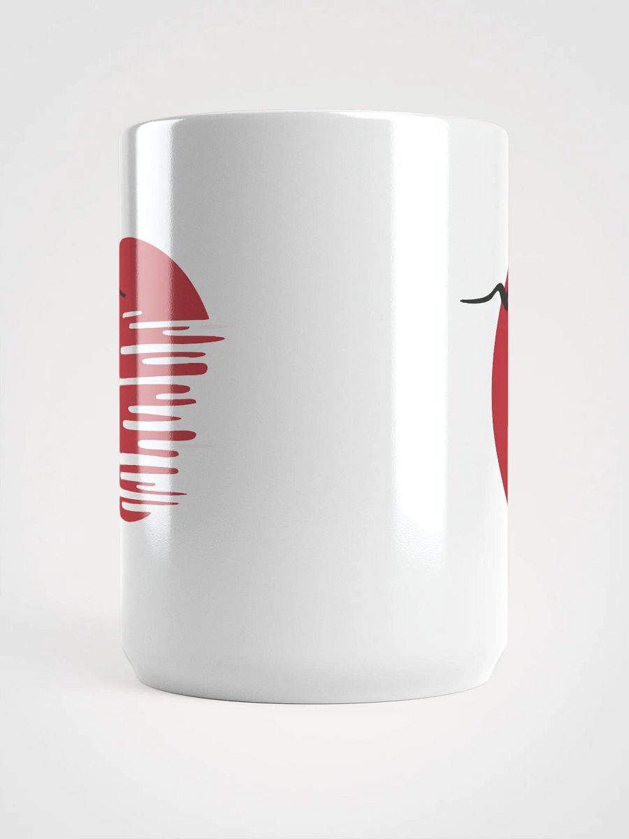 Japanese Art Abstract Sunshine and bird Pattern Mug product image (5)