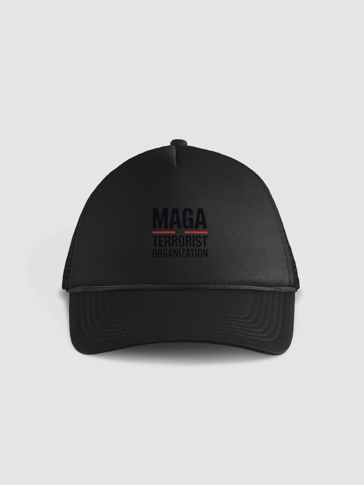 MAGA is a Terrorist Foam Trucker Hat product image (1)