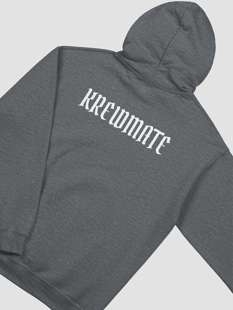 Krewmate Essential Hoodie (White Logo) product image (20)