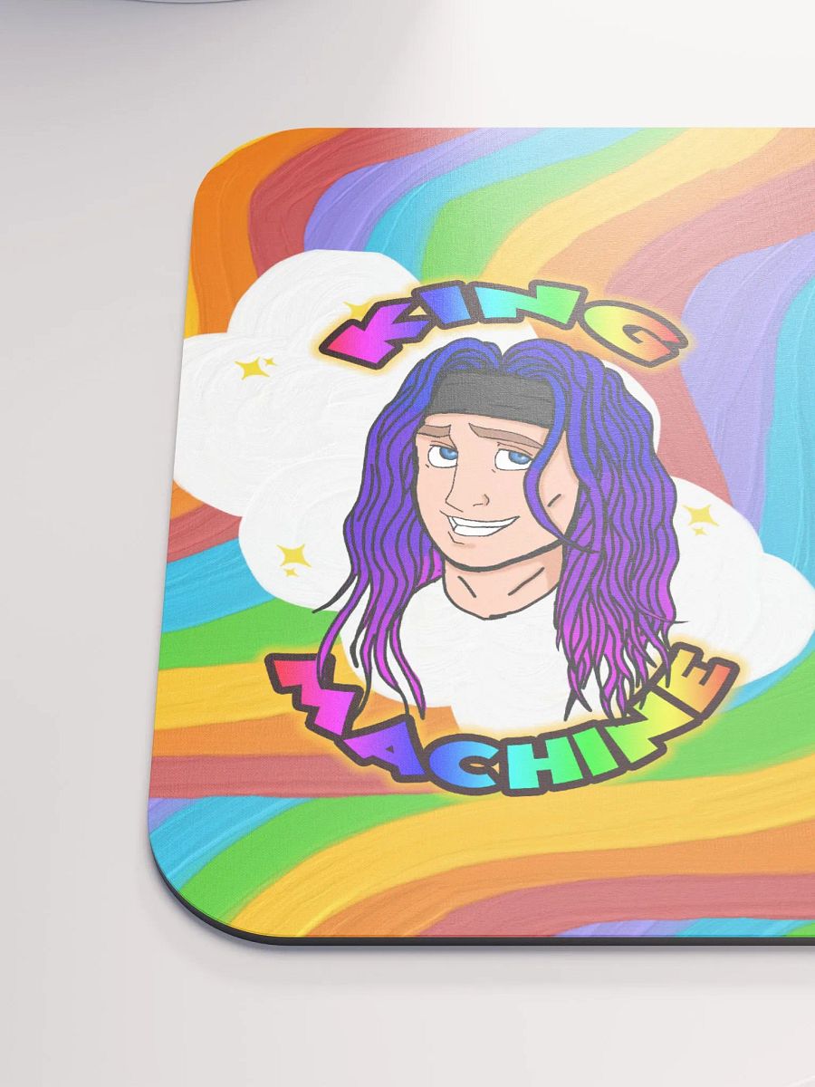 rainbow basic mouse pad 8x7 product image (6)