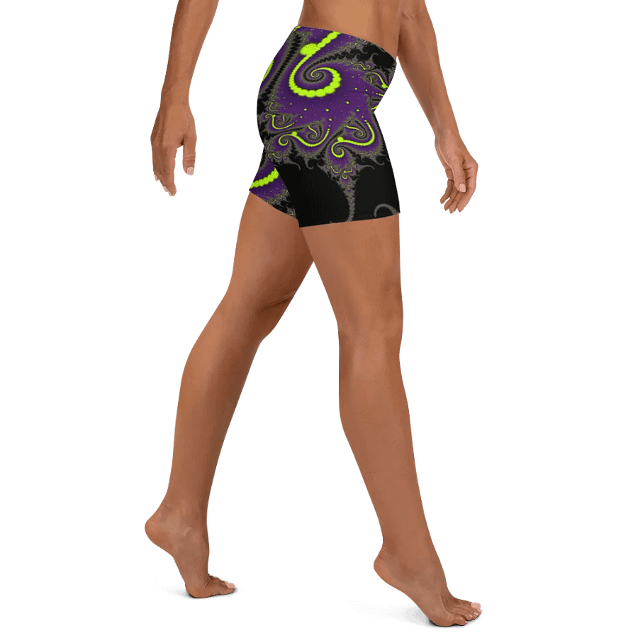 Fractal Bike Shorts - Acid Nights product image (6)