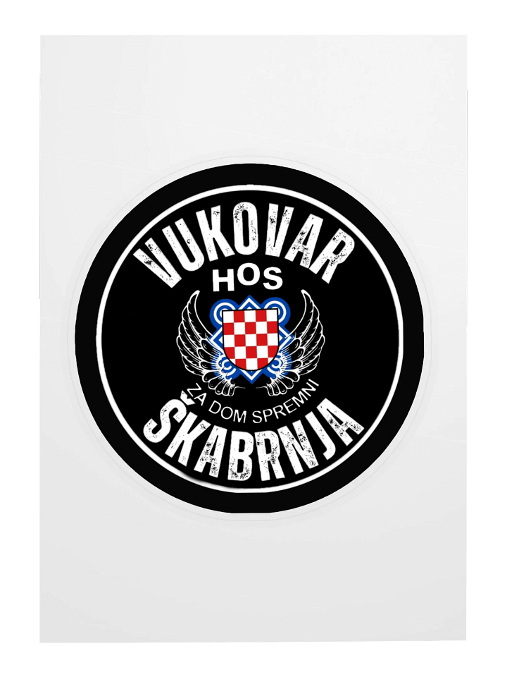 VUKOVAR & ŠKABRNJA Emblem Sticker Sheet product image (2)