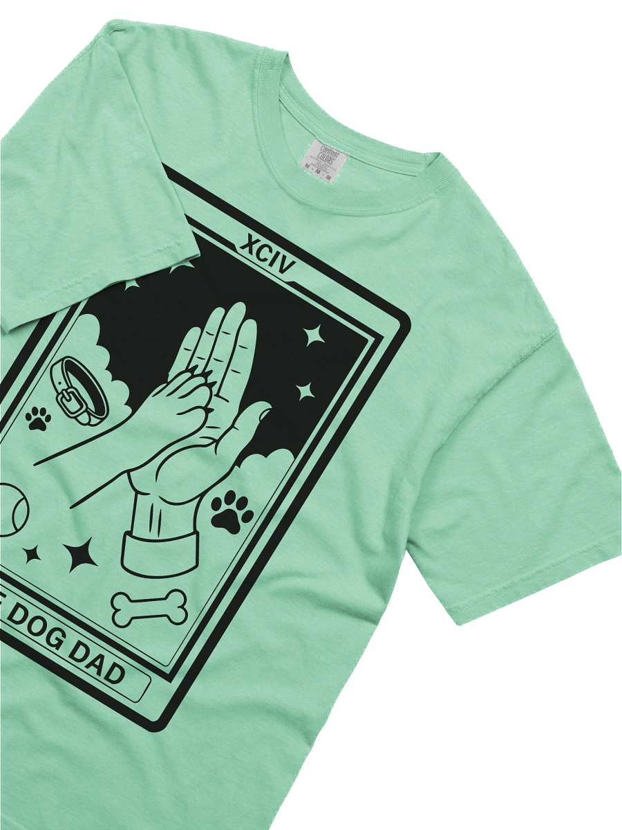 🔮 “The Dog Dad Tarot Tee [Black Print]” product image (38)