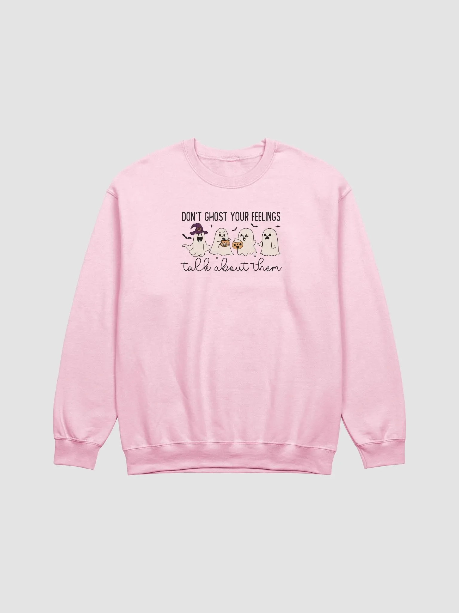 Don't ghost your feelings Crewneck product image (1)
