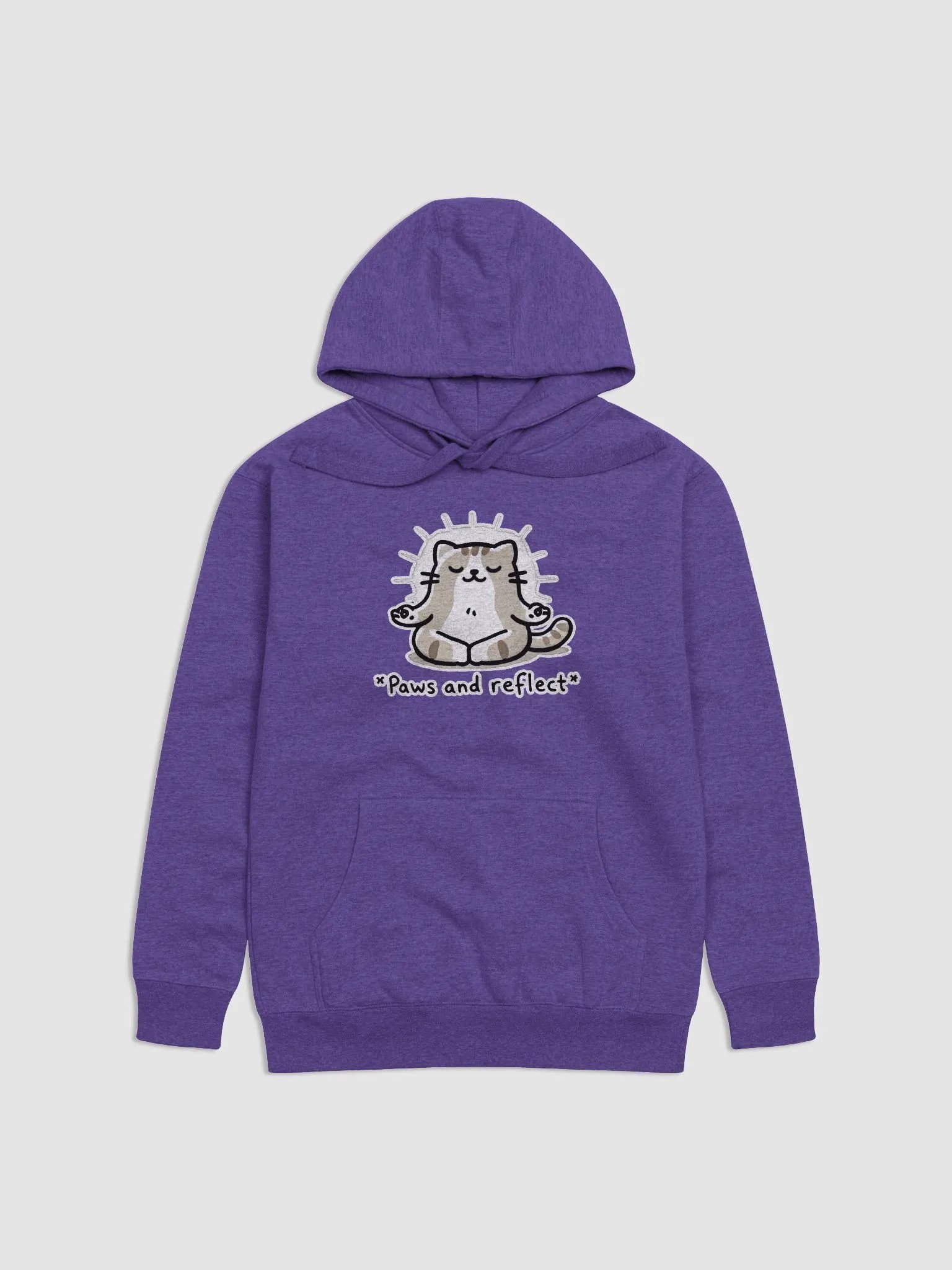 Paws and reflect dark hoodie product image (1)