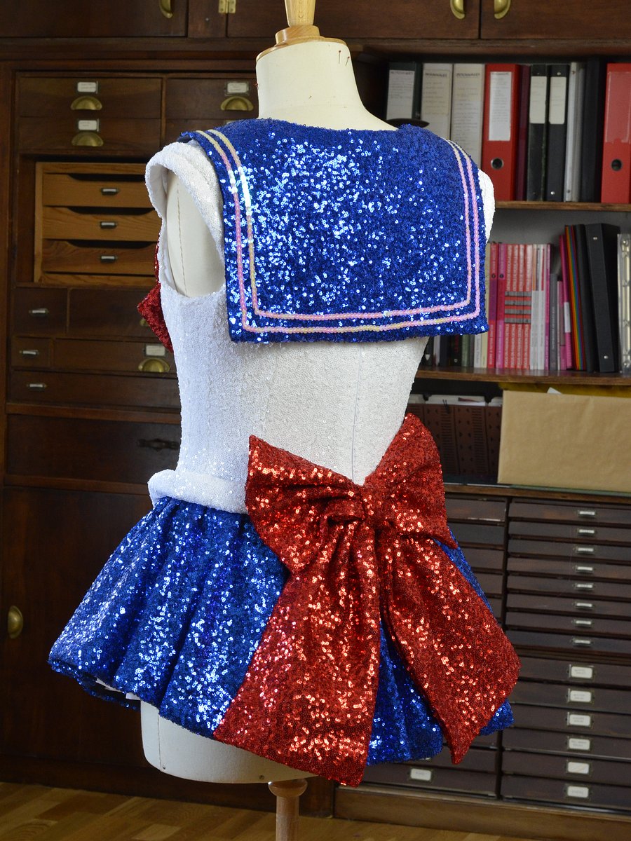 Sailor Scout uniform sewing pattern Size XS (34) to XXL(48) product image (4)