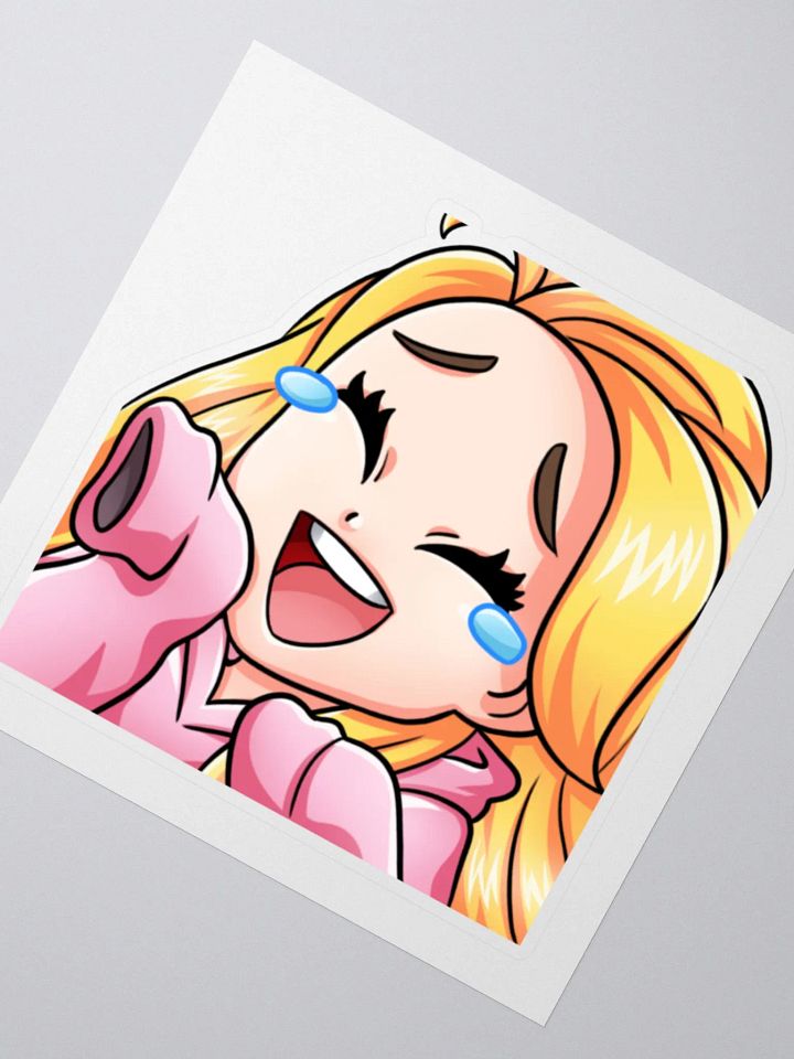 Melissa Laugh Emote Sticker product image (2)