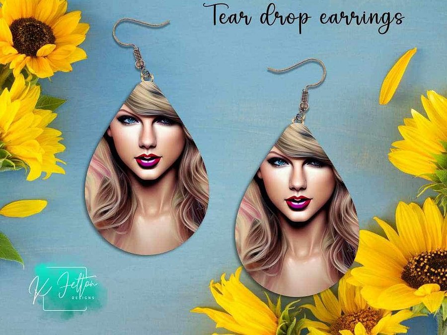 TaylorSwift Teardrop Earrings product image (1)