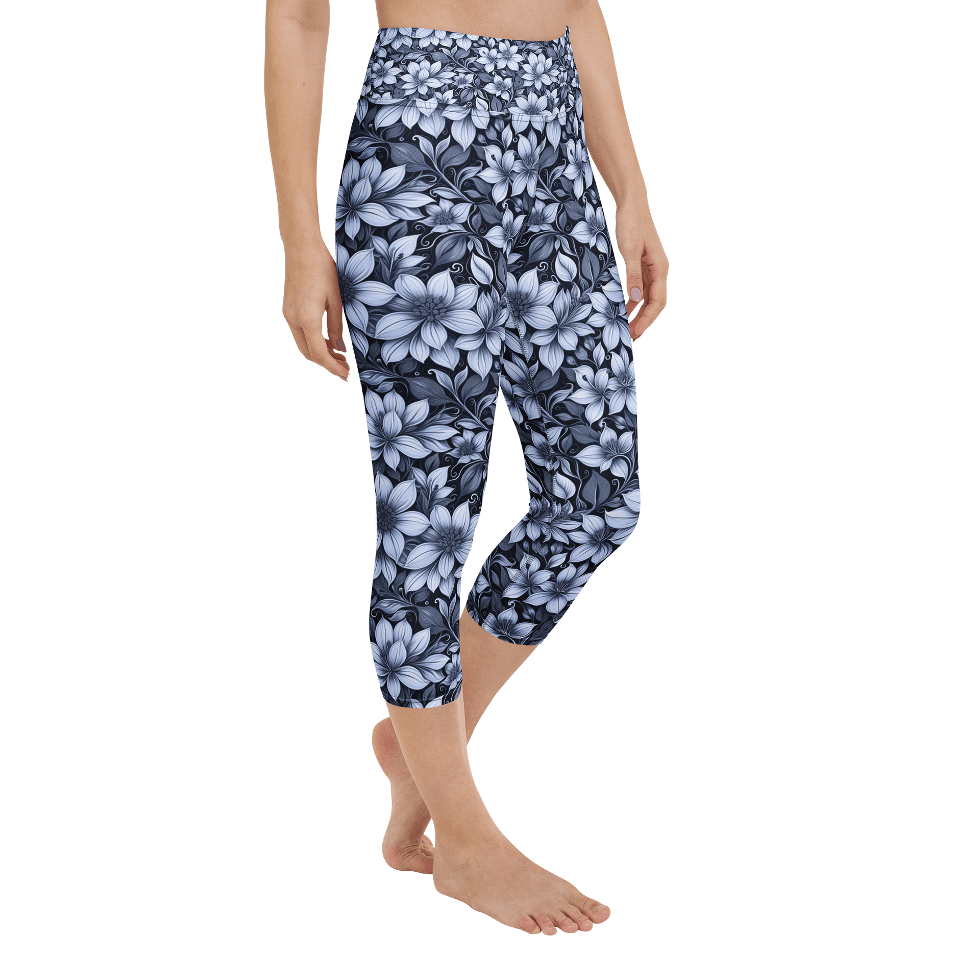 Indigo Flowers Leggings product image (2)