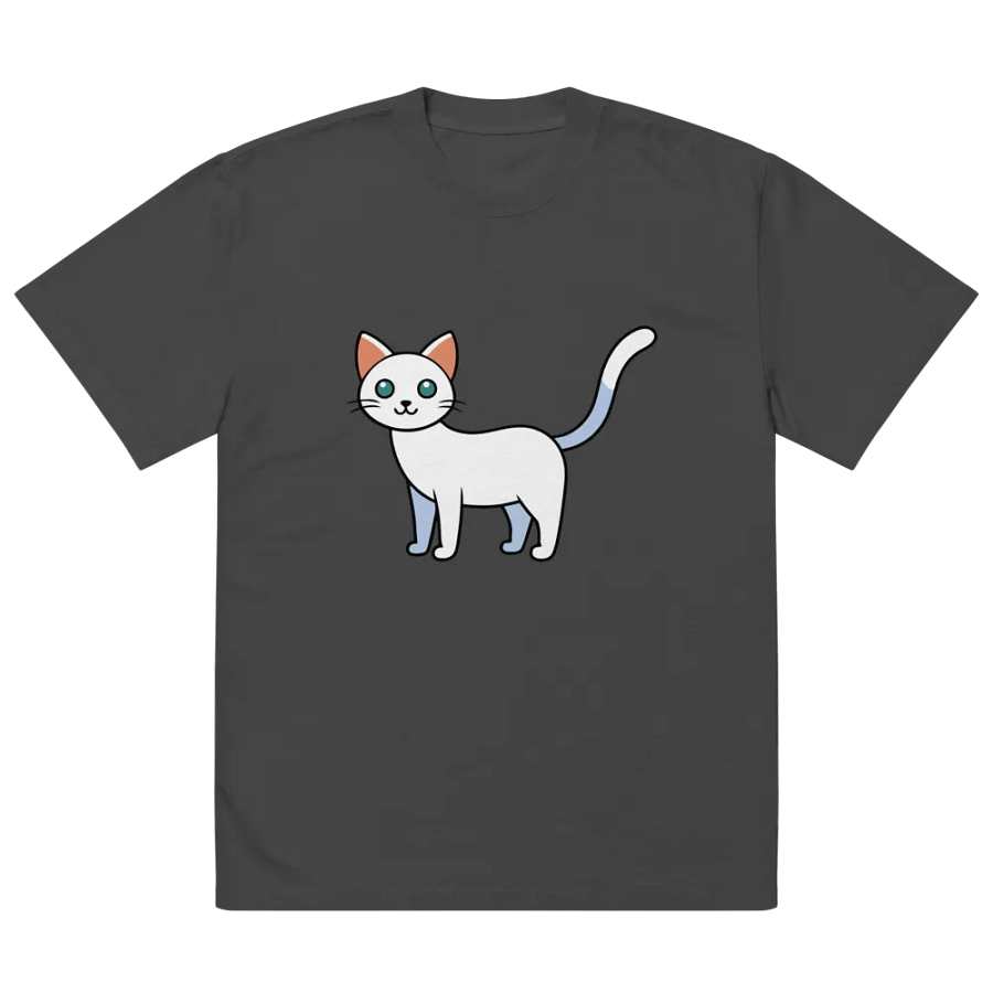 Whiskered Feline Dreams Oversized Tee product image (2)