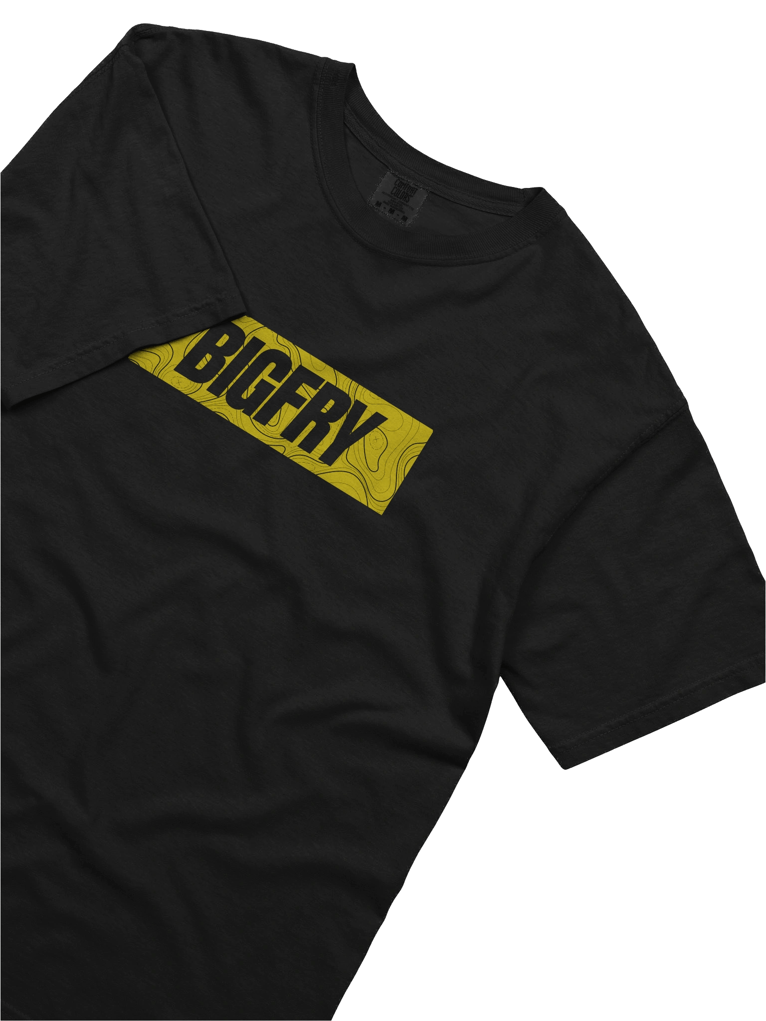 BIGFRY™ | TOPOGRAPHY TEE (BLACK) product image (3)
