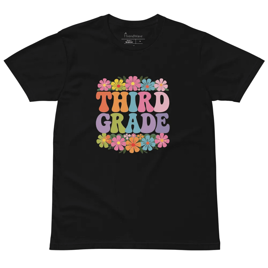 Third Grade Back to School Teacher AS Colour Unisex Premium T-Shirt product image (2)