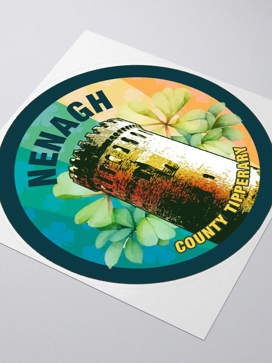Nenagh: Sticker (Circular - Castle) product image (3)