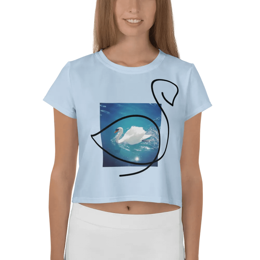 The White Swan - Crop Tee product image (1)