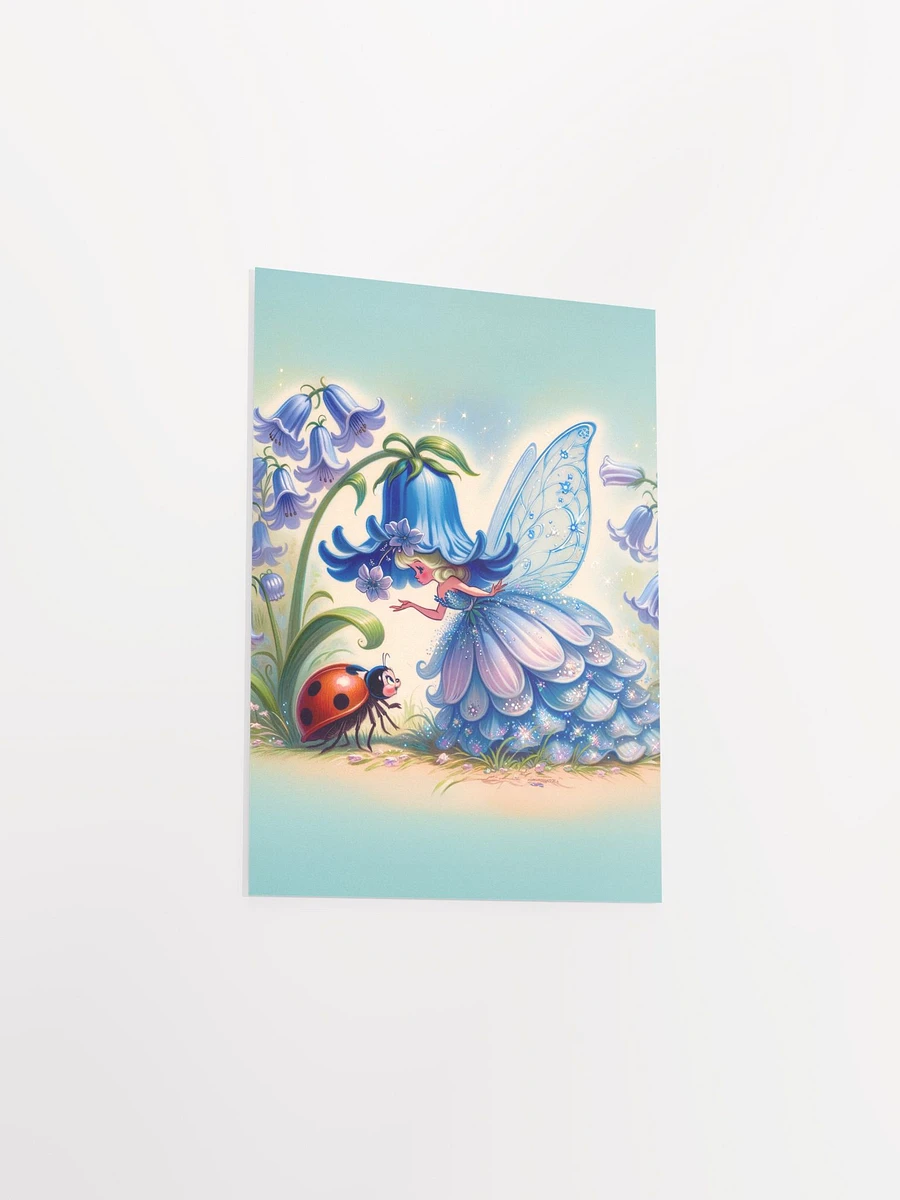 Bluebell Flower Fairy and Ladybug Premium Matte Poster product image (22)