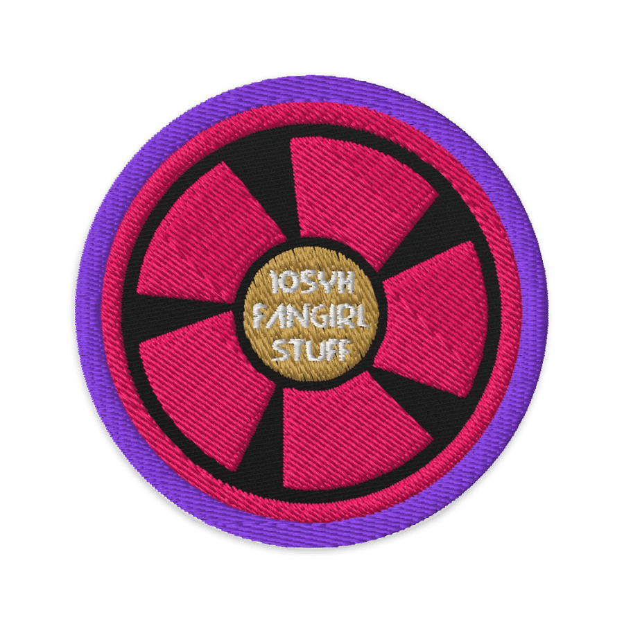 105YH Fangirl Stuff Lavender-Edge Patch product image (1)