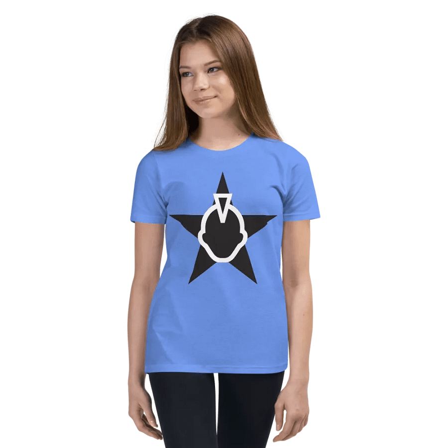 Youth Flipside Star Classic Cotton T-Shirt product image (18)
