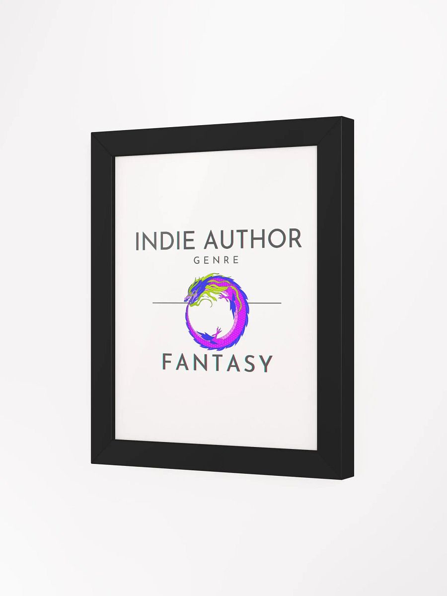 Indie Author Genre Fantasy Framed Poster product image (36)