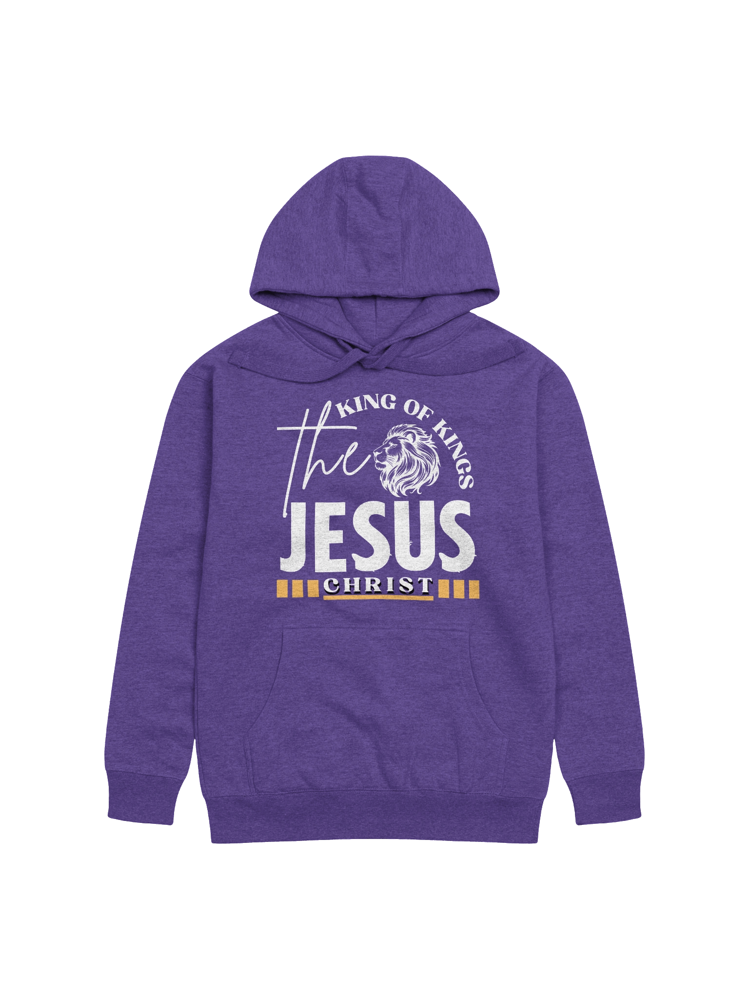 The King of Kings Jesus Christ Christian Heritage Hoodie | Faith Apparel for Believers product image (7)