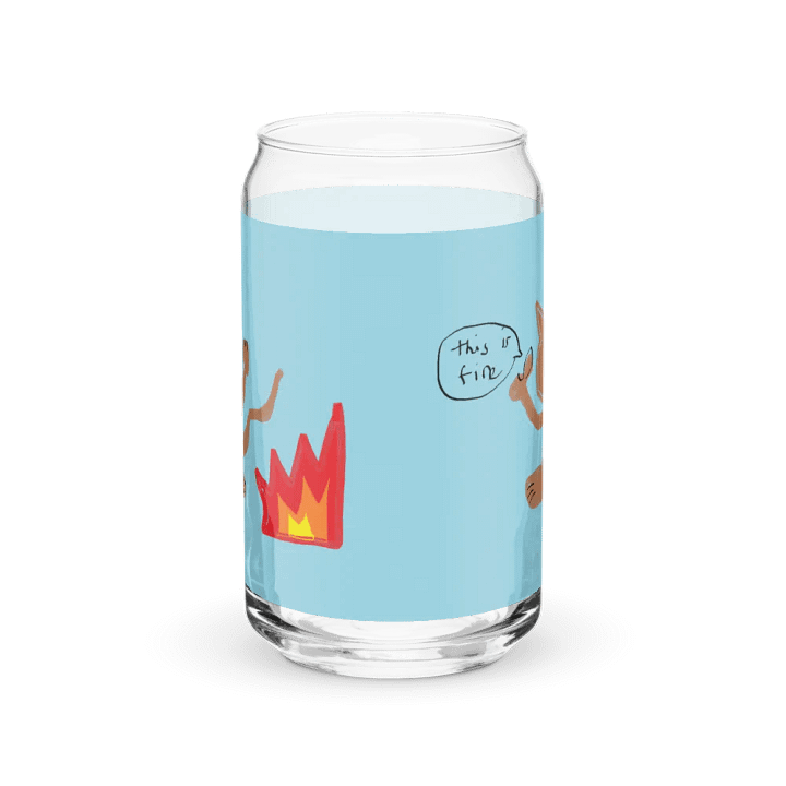 The World's Best Glass! - can-shaped tumbler product image (1)