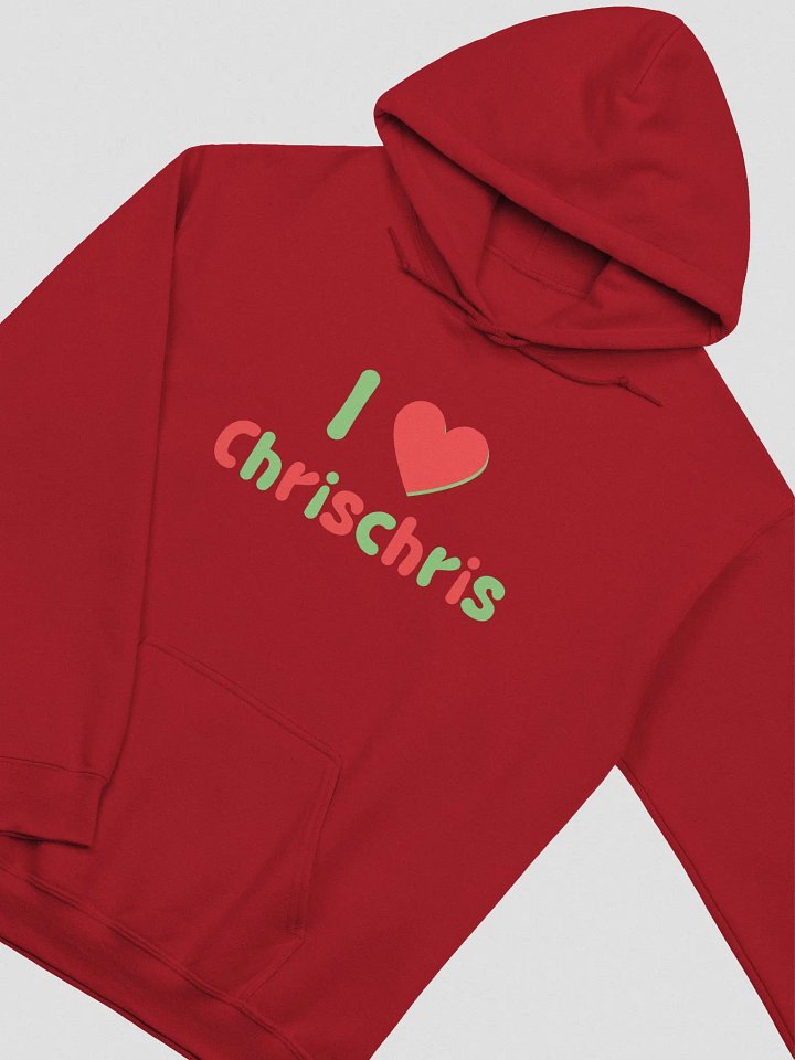 I Love Chrischris Hoodie product image (1)