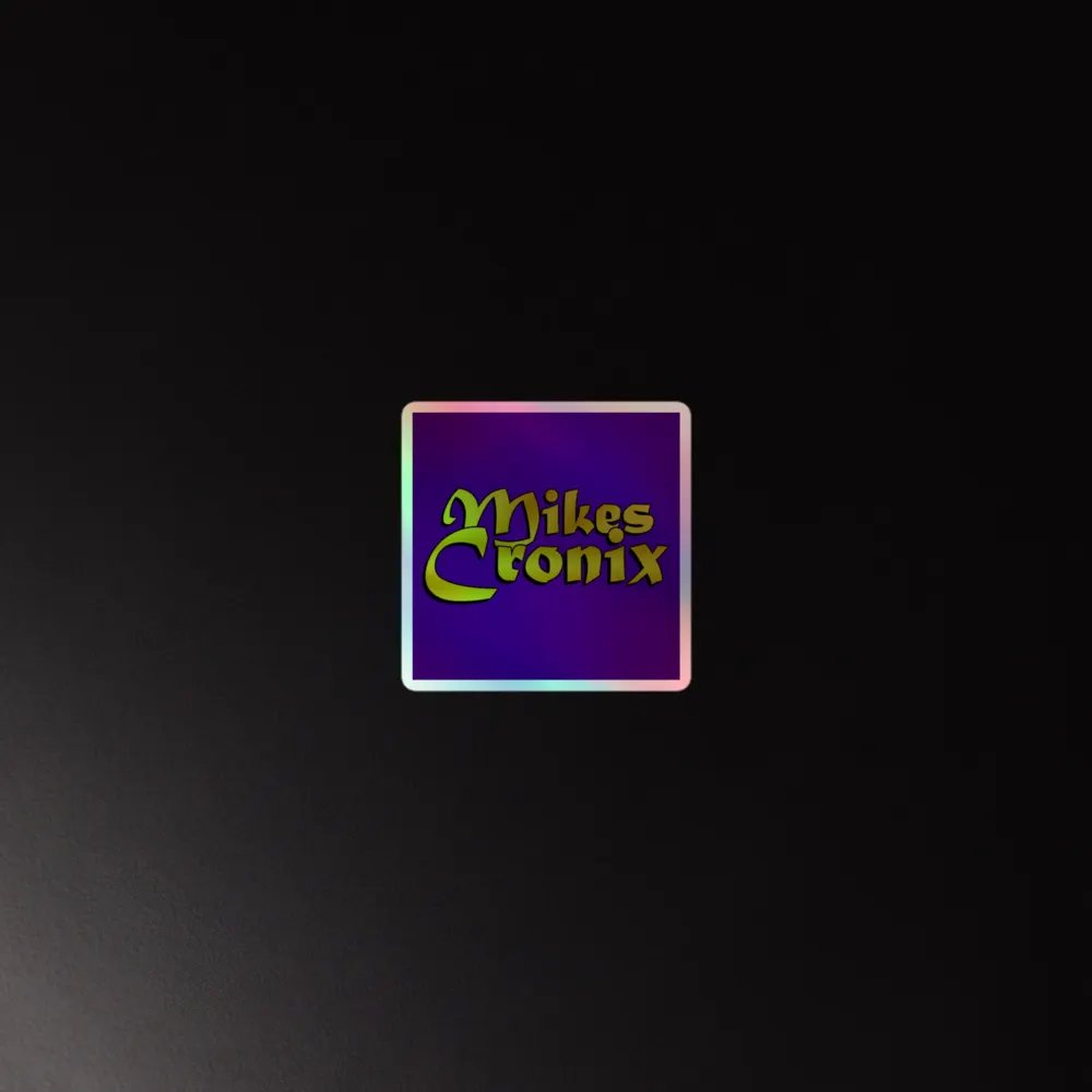 MikesCronix - Holographic Sticker product image (2)
