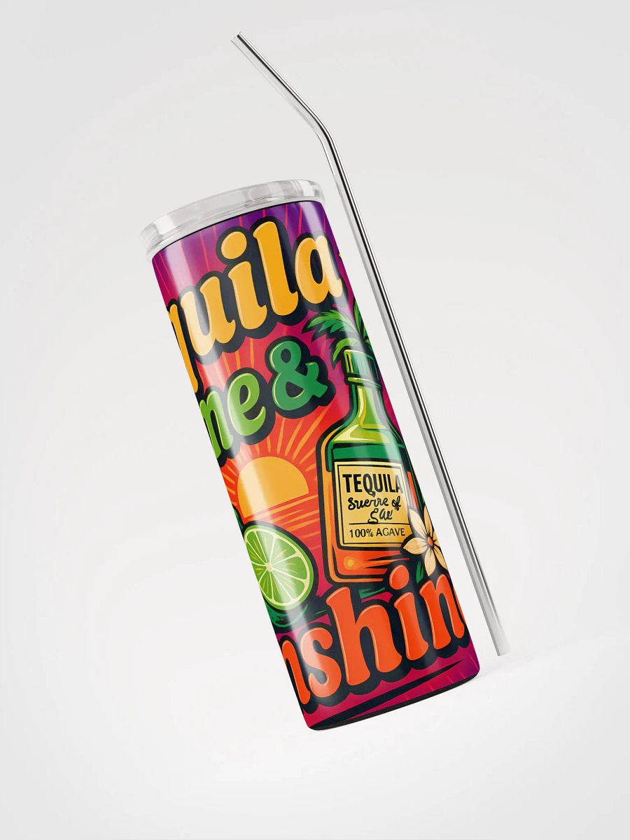 Tequila Lime & Sunshine Stainless Steel Tumbler product image (3)