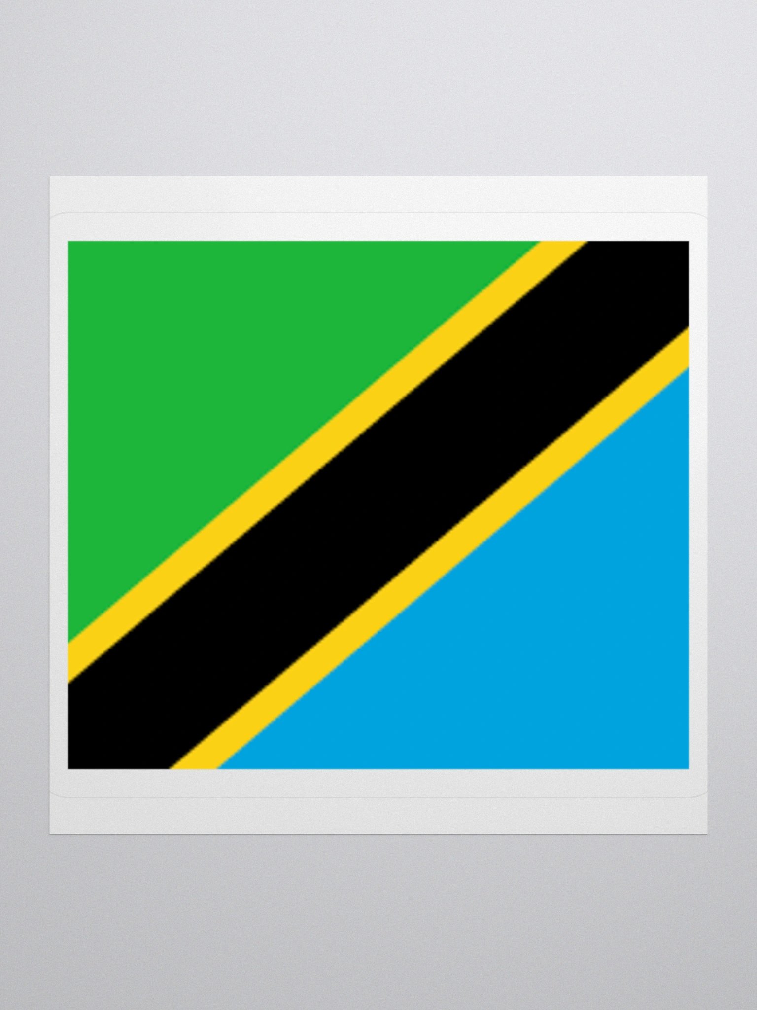 Tanzania Flag Sticker - Exclusive Vinyl Design for National Pride product image (1)