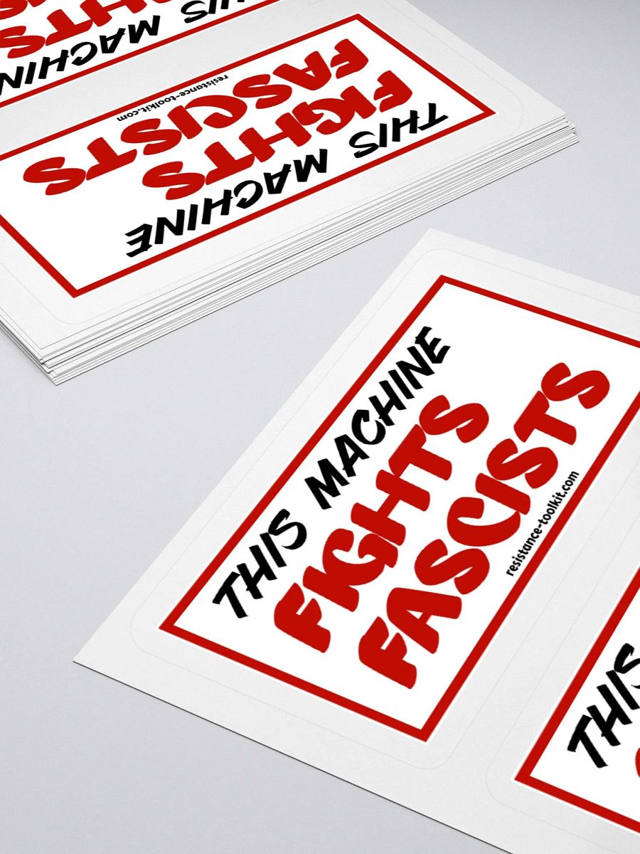 This Machine Fights Fascists - Stickers product image (12)