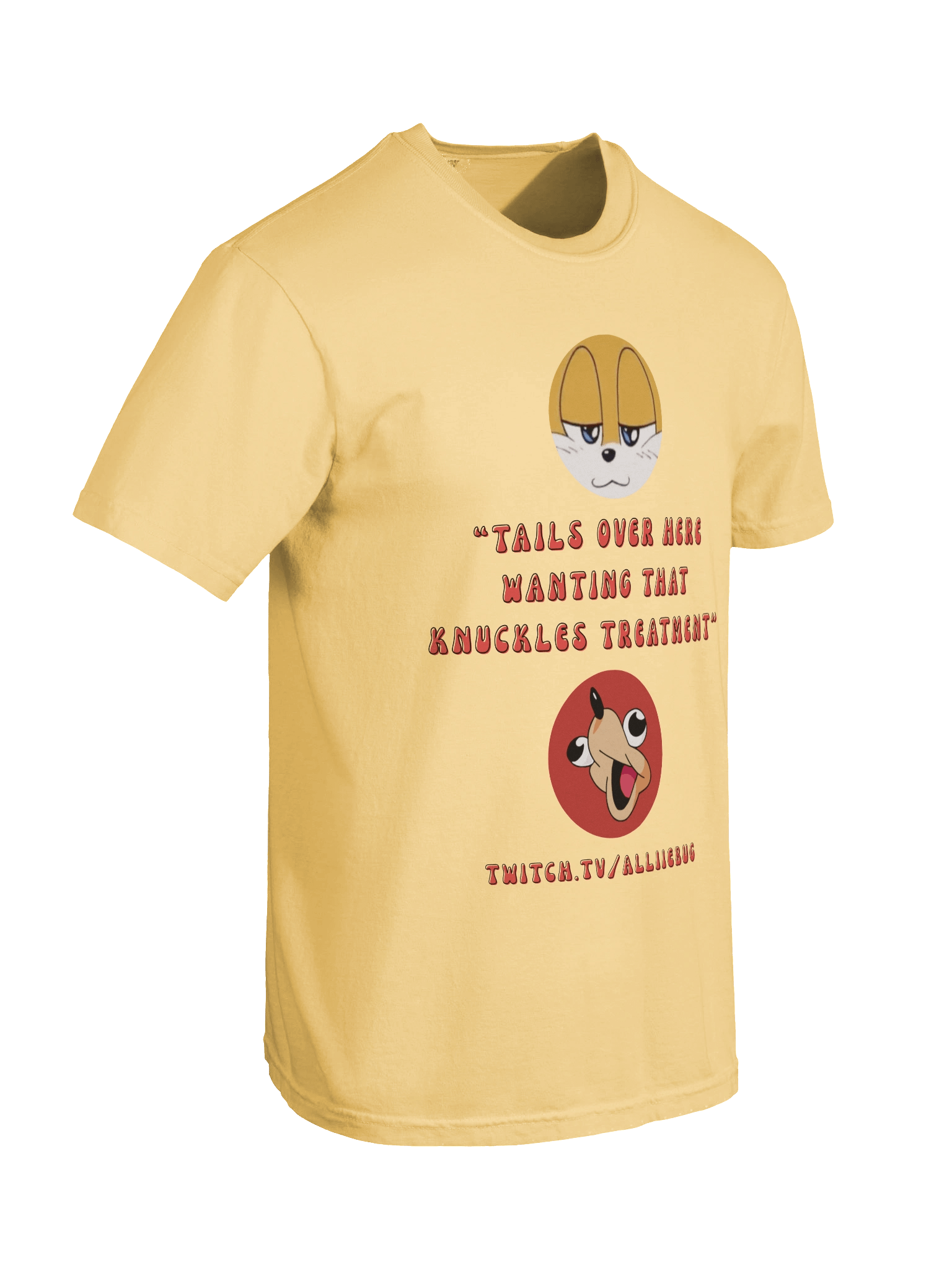 “Tails Over Here Wanting That Knuckles Treatment” Tee product image (8)
