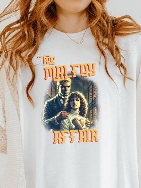 Dramione Fanfiction Vintage Pulp Mystery Harry Potter Shirt product image (12)