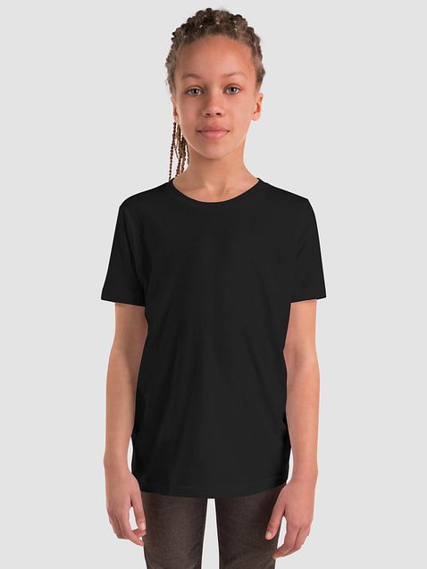 Photo showing Bella+Canvas Youth Short Sleeve T-Shirt