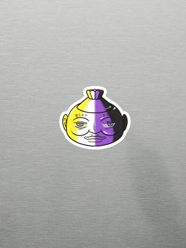 Nonbinary Poot magnets product image (1)