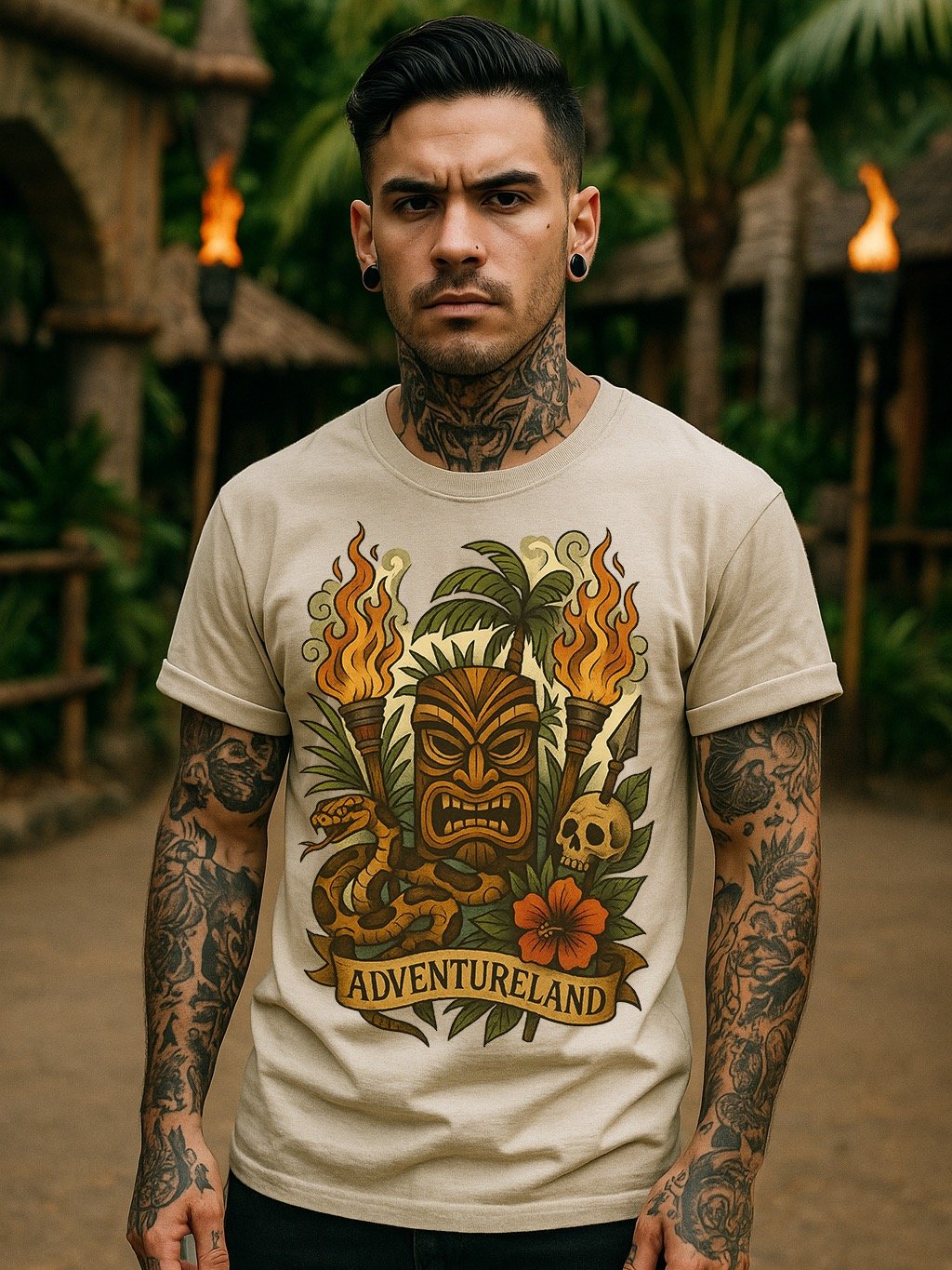 Neo-Traditional Adventureland Tee product image (2)