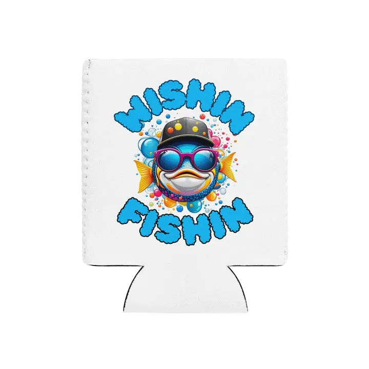 Wishin Fishin Can Cooler product image (1)