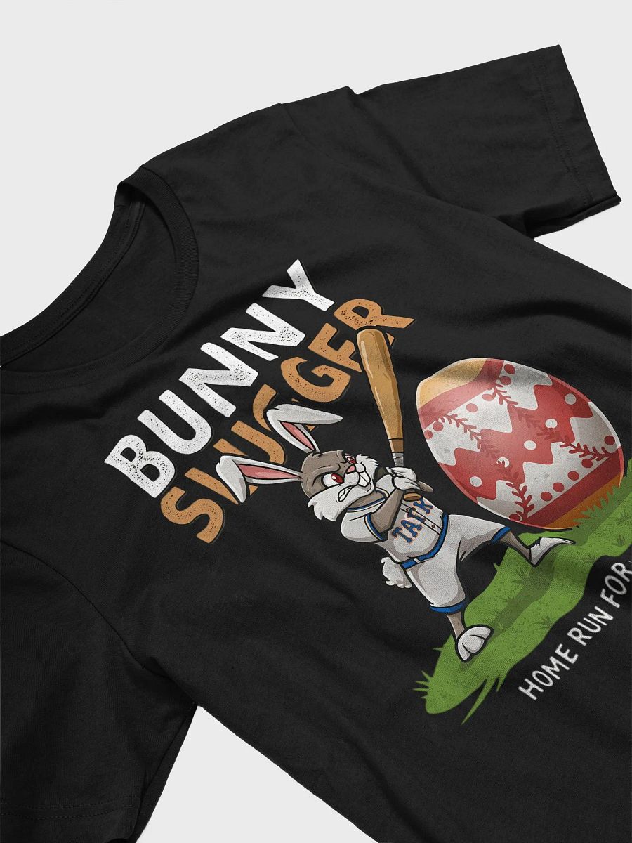 Bunny Slugger Baseball Easter T-Shirt – Funny Home Run Easter Bunny Design product image (22)