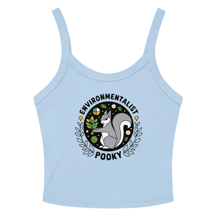 Whimsical Squirrel and Leaf Tank Top product image (2)