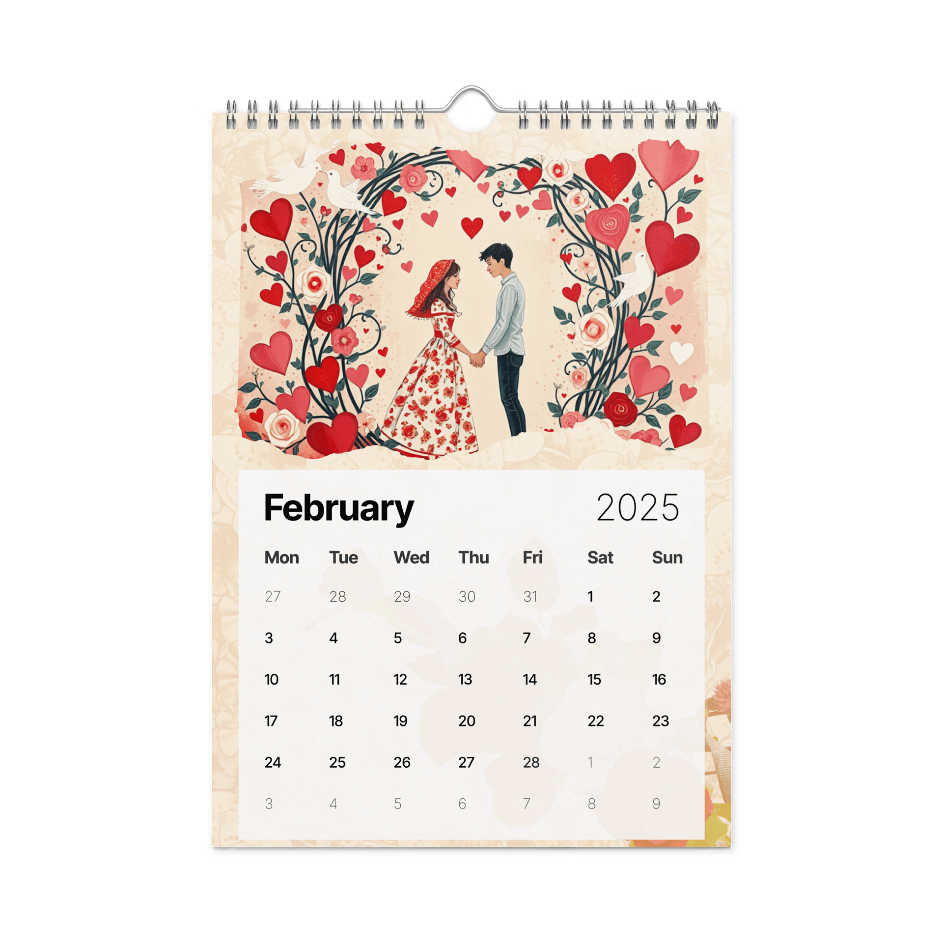 FOLK ART WALL CALENDAR 2026 product image (5)