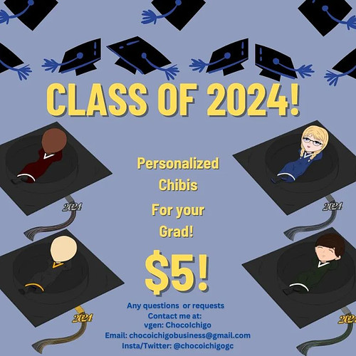 🎓🌟 Welcome Class of 2024! 🌟🎓

🎨✨ Customizable Chibis for Only $5! ✨🎨

Don't miss out on this exciting offer to get your very ...