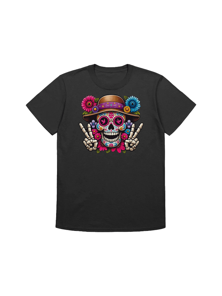 Sugar Skull Art - Día de los Muertos Delight T-Shirt product image (1)