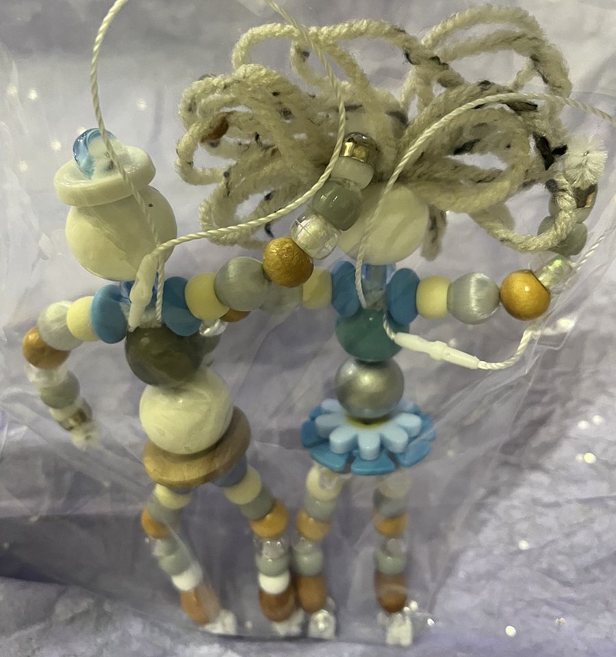Blue n Tan SnowTopia ~ Ornament Set product image (3)