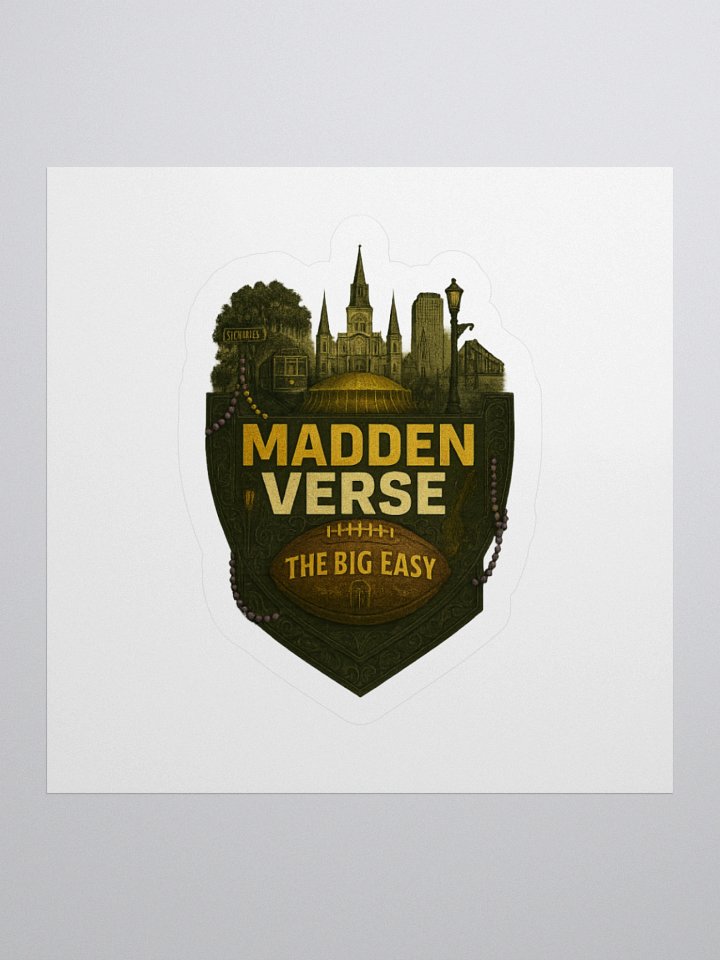 THE BIG EASY CREST STICKER product image (3)