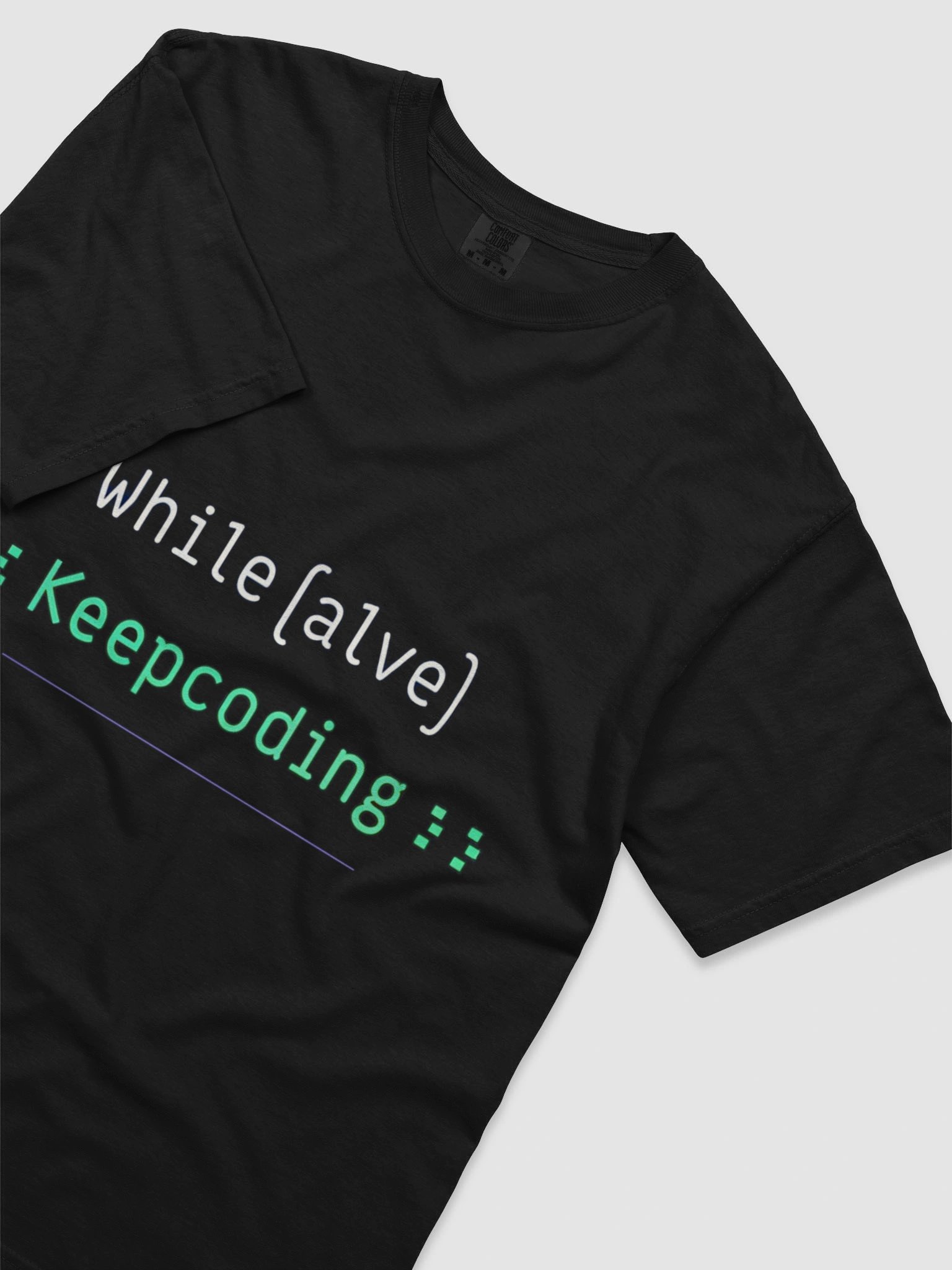 While Alive Keep Coding Programmer Tee product image (27)