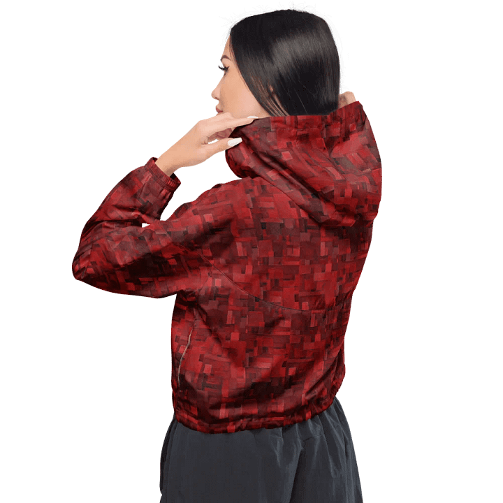 Shadowy Chic Women's Windbreaker product image (2)
